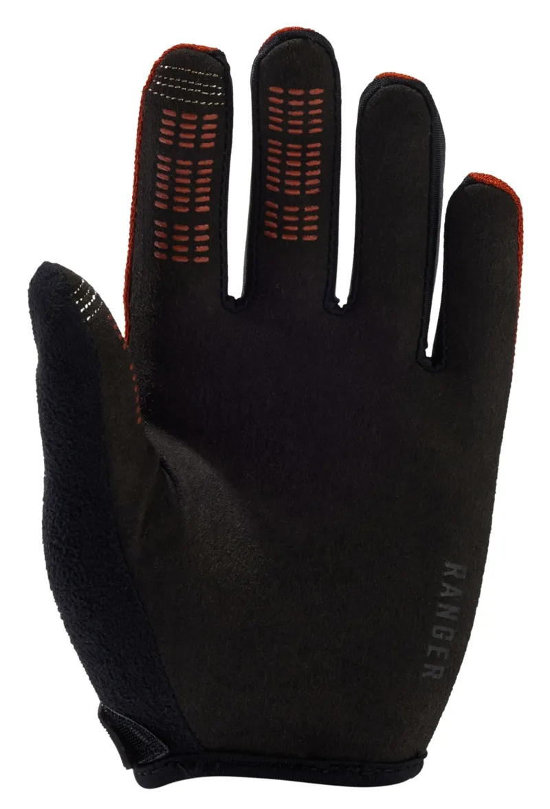 Fox Ranger Youth MTB Gloves Burnt Orange-1